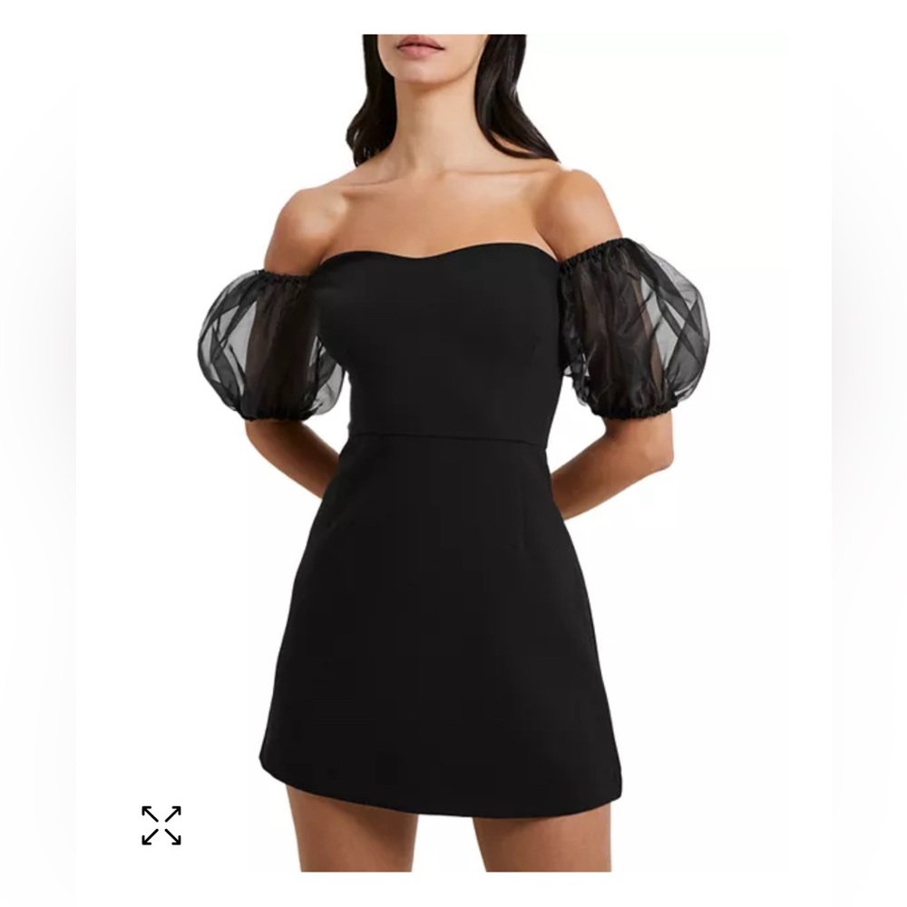 French Connection Whisper Puff Sleeve